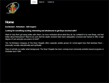 Tablet Screenshot of firstbrisbane.brigadeaustralia.org